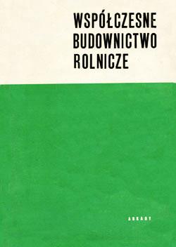 Współczesne budownictwo rolnicze okładka