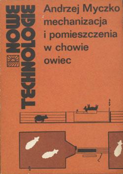 Mechanizacja i pomieszczenia w chowie owiec okładka